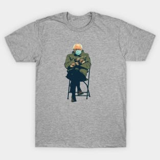 Bernie Sanders Meme Potrait T-Shirt